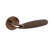 CLUB Door Handle - Brass - Super Bronze